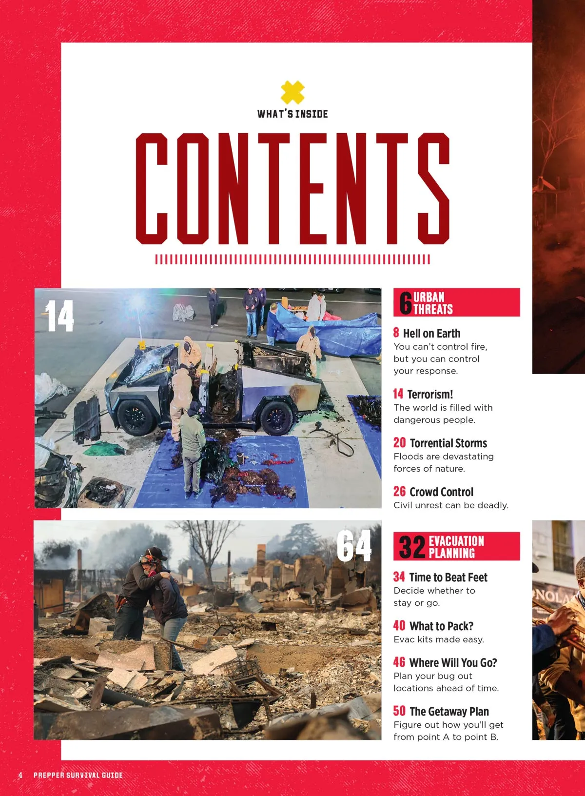 Prepper Survival Guide - How To Survive Disasters: Protect Your Loved Ones, Strategies & Tips For Terrorism, Natural Disasters & Civil Unrest, Ensure Your Safety, Plan Your Escape Route & More!