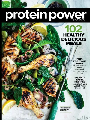 Protein Power Recipes - 102 Healthy Meals, Breakfasts, Smoothies, Eggs, Seafood, One Dish Dinners, Chicken, Slow Cooker Stews, Burgers, Grilling, Party Food, Vegetarian & Plant-Based Alternatives!