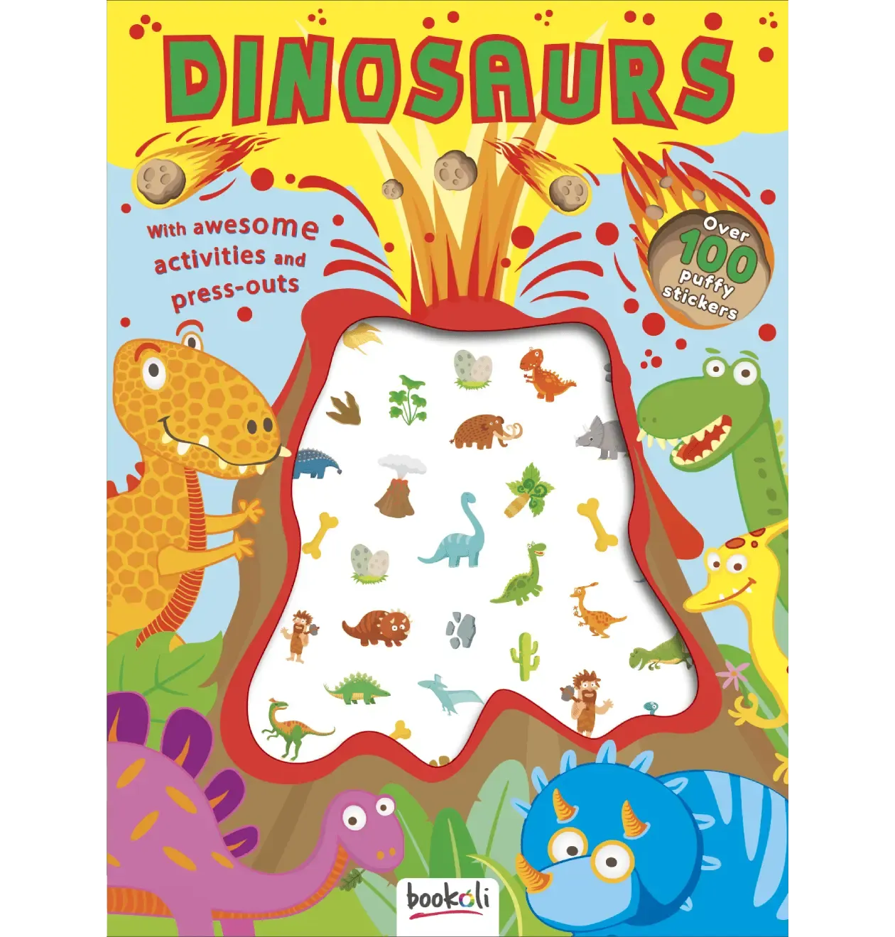 Puffy Sticker Activity Book: Dinosaurs