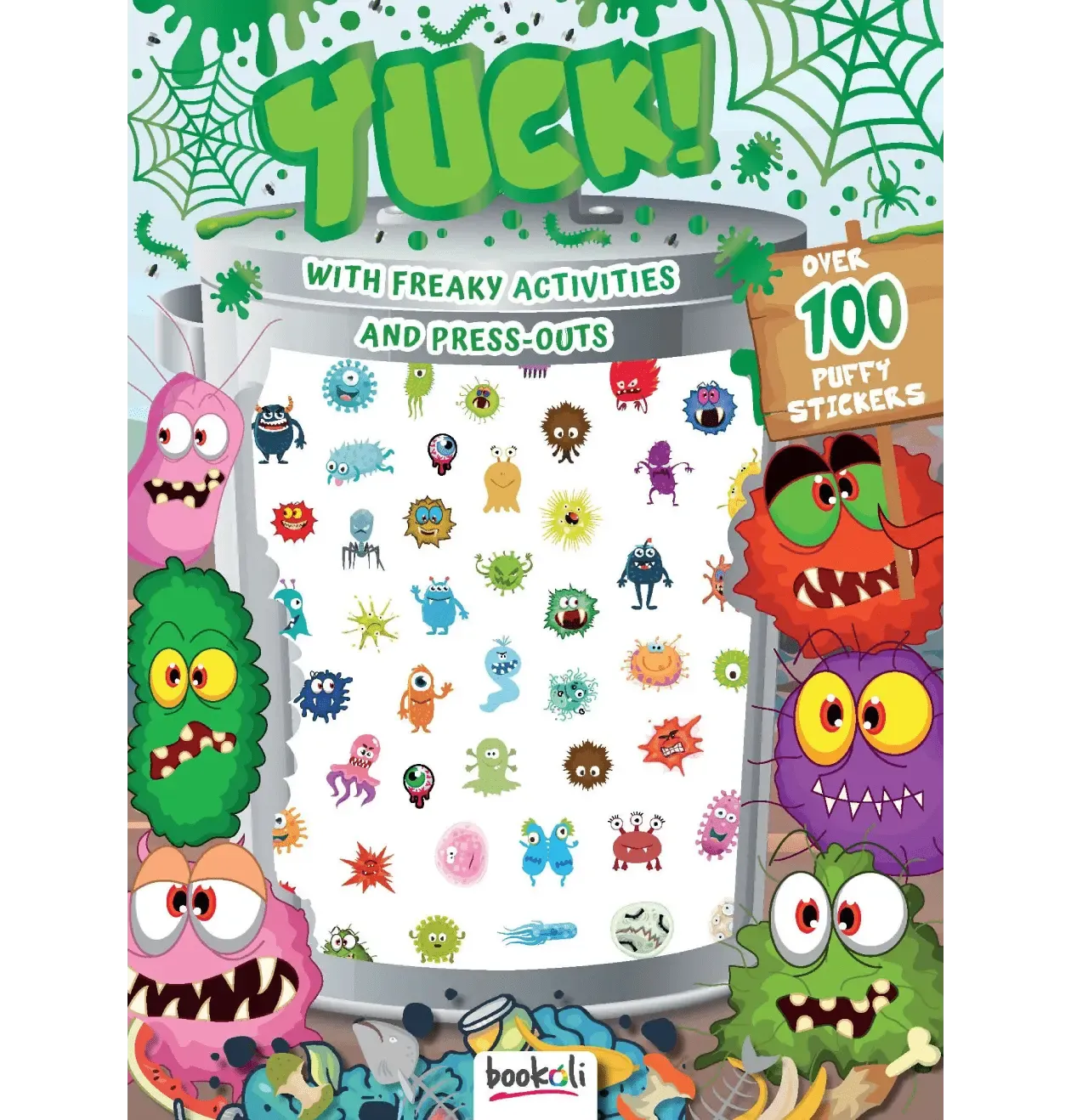 Puffy Sticker Activity Book: Yuck
