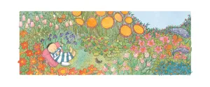 "...smile at the flowers..." PRINT Alison Lester