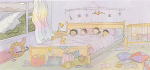 "...the old bed is cosy and wide..." PRINT Alison Lester