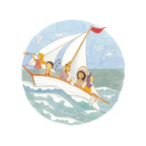 "...the wind fills our sails..." - Large PRINT Alison Lester