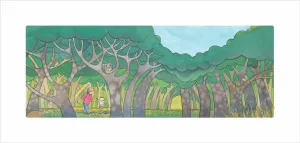 "...walk in the wild..." PRINT Alison Lester