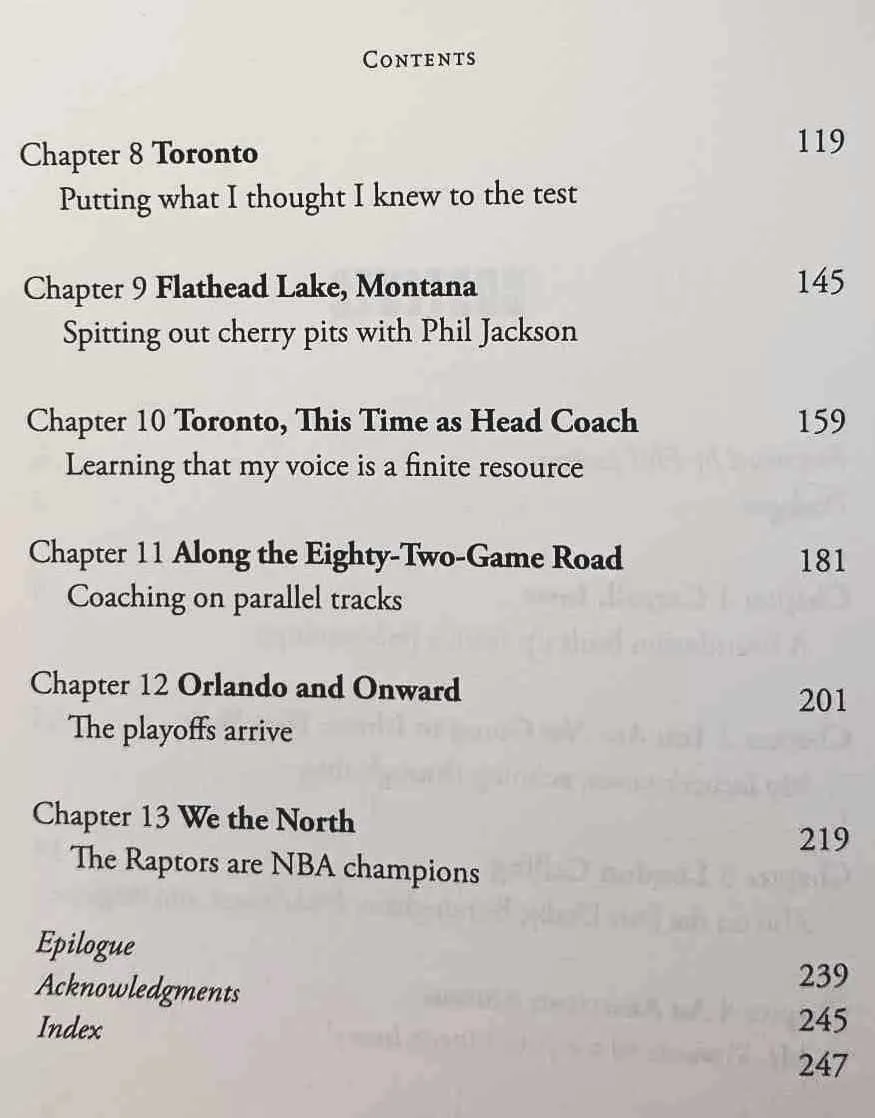 RAPTURE - Nick Nurse, Michael Sokolove, Phil Jackson