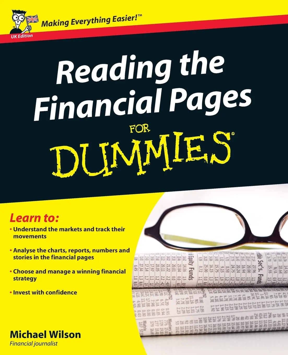 Reading The Financial Pages For Dummies Paperback