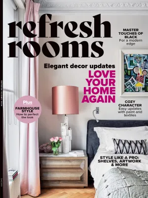 Refresh Rooms - Love Your Home Again, Elegant Decor Updates, Master Touches Of Black, Cozy Character, Farmhouse Style, Shelves, Artwork, Paint, Textiles, Flea Market Finds, Wallpaper, Declutter & More
