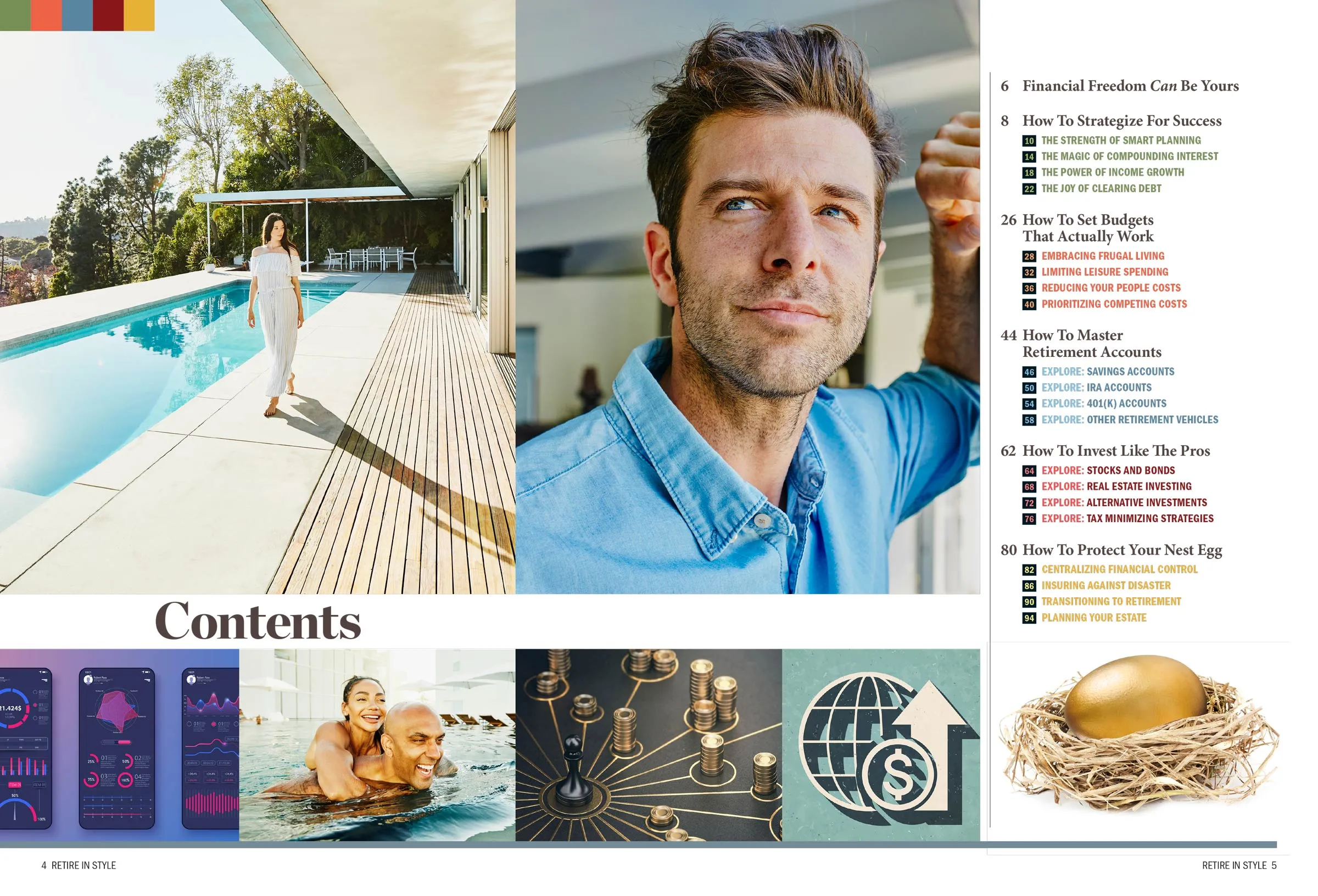 Retire Like A Boss - Ultimate Guide To Financial Freedom: How To Strategize For Success, Set Budgets, Retirement Accounts, How To Invest, The Art Of Financial Control, Embrace Frugal Living & More!