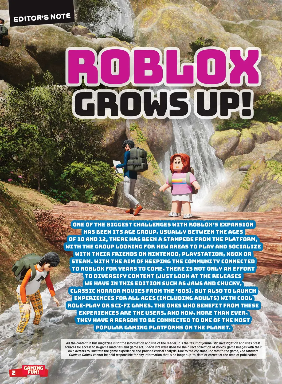 Roblox - Fan Guide: Expert Hints, Epic Updates, Jaws Infested Water, '80s Horror Throwback, SpongeBob Is Back, 50 Best Avatar Costumes, Griefville, Blox Fruits, Barbie DreamHouse Tycoon & Free Posters