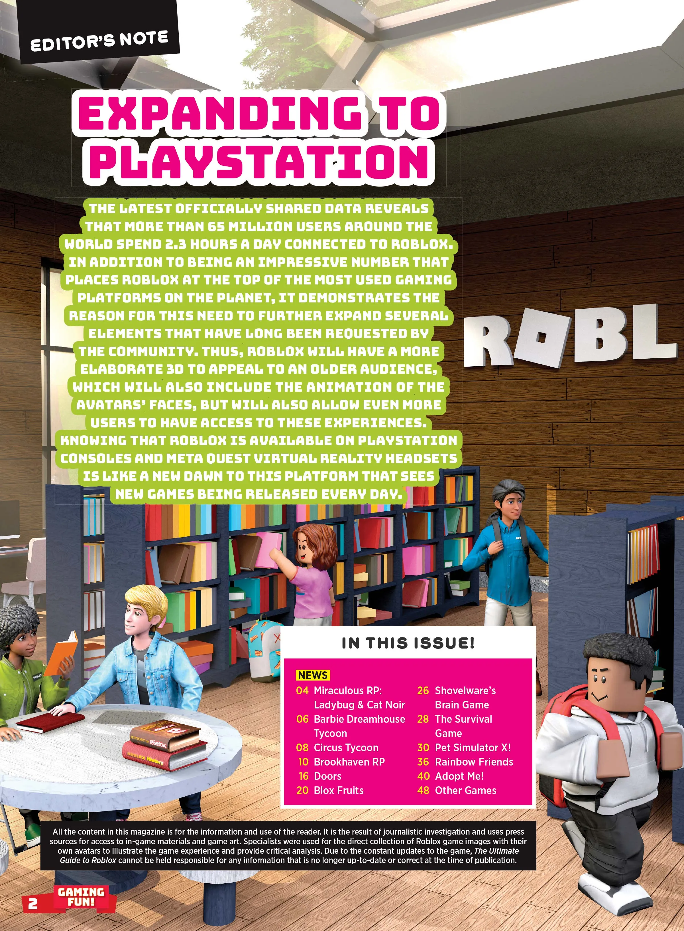 Roblox - Ultimate Guide: 50  Pages Of Tips, Tricks & Secrets, Expert Hints, Posters, News, Playstation, Meta Quest, Virtual Reality Gaming, Barbie Dreamhouse Tycoon, Miraculous RP: Ladybug & Cat Noir!
