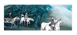 Running with the horses PRINT Alison Lester
