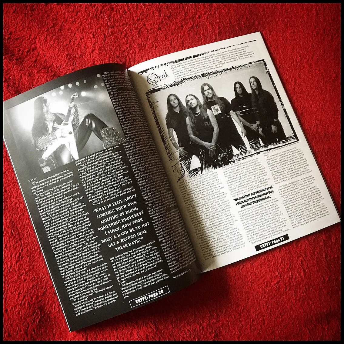 Sale: CRYPT MAGAZINE #2 zine (Dayal's old black/death/doom metal zine, original copies from 2006)