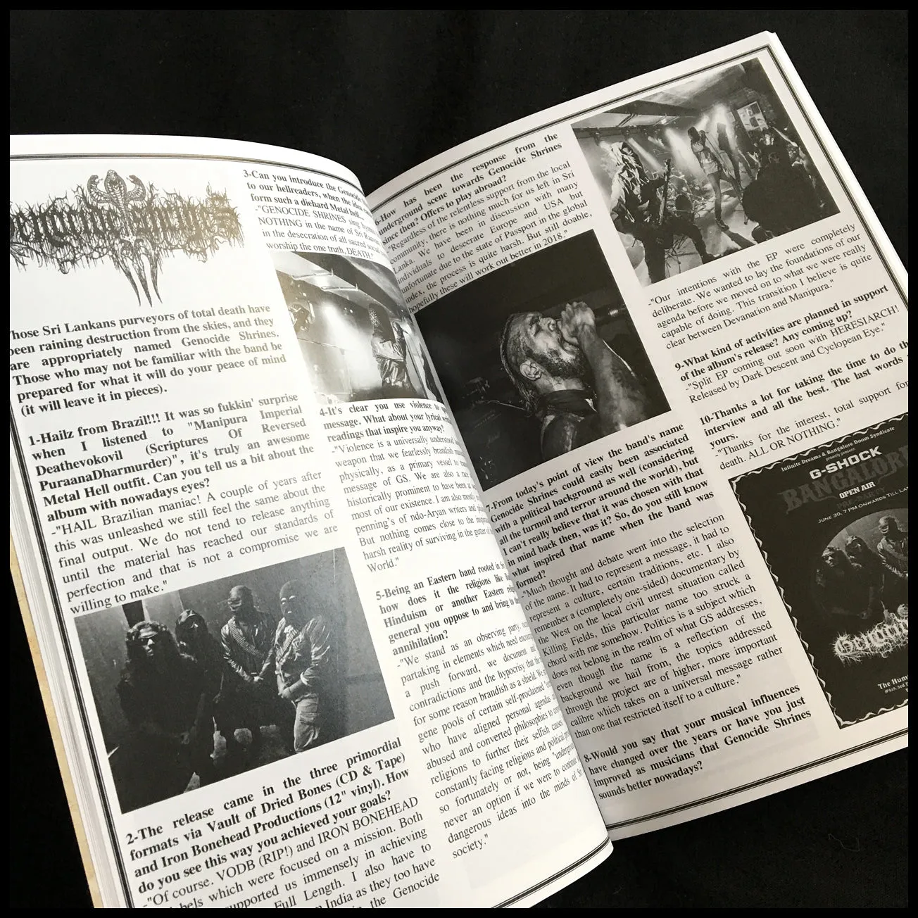 Sale: CTHULHU ZINE collection 1 (Issues 1, 2 & 3)  [black, death, grind, war metal, underground fanzine]