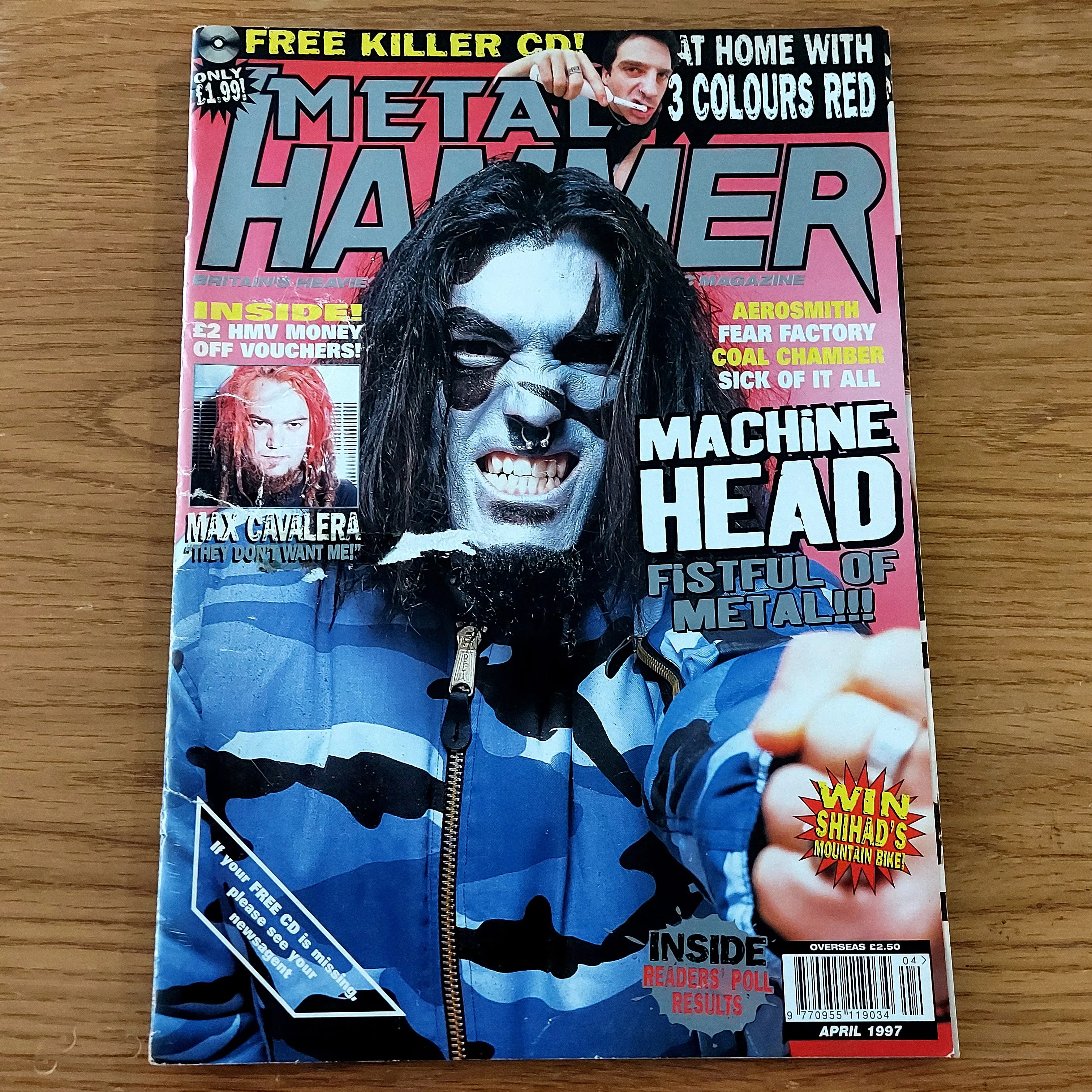 Sale: METAL HAMMER magazine (mostly late 80s/early 90s. Multiple issues, periodically restocked)