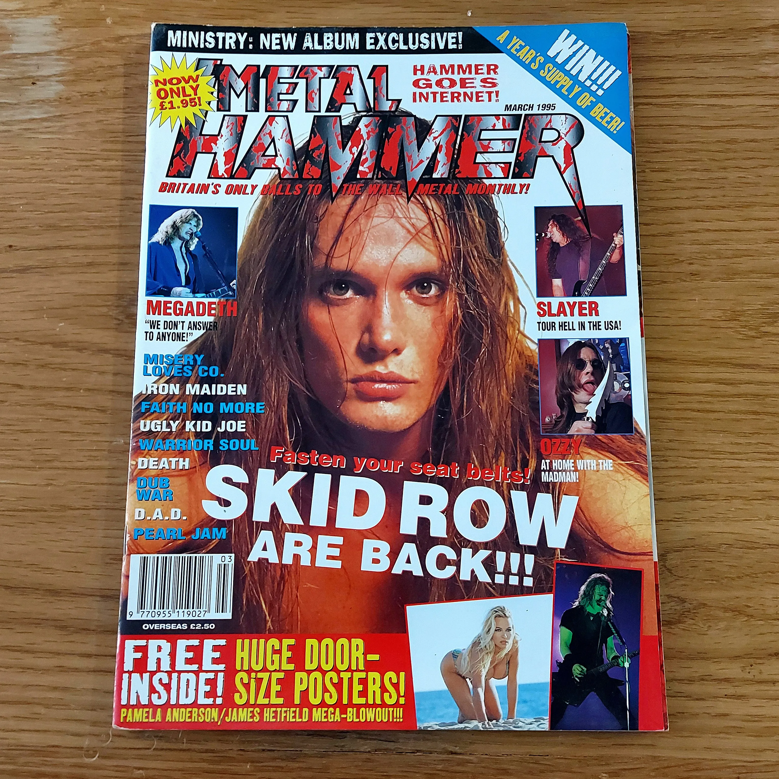 Sale: METAL HAMMER magazine (mostly late 80s/early 90s. Multiple issues, periodically restocked)