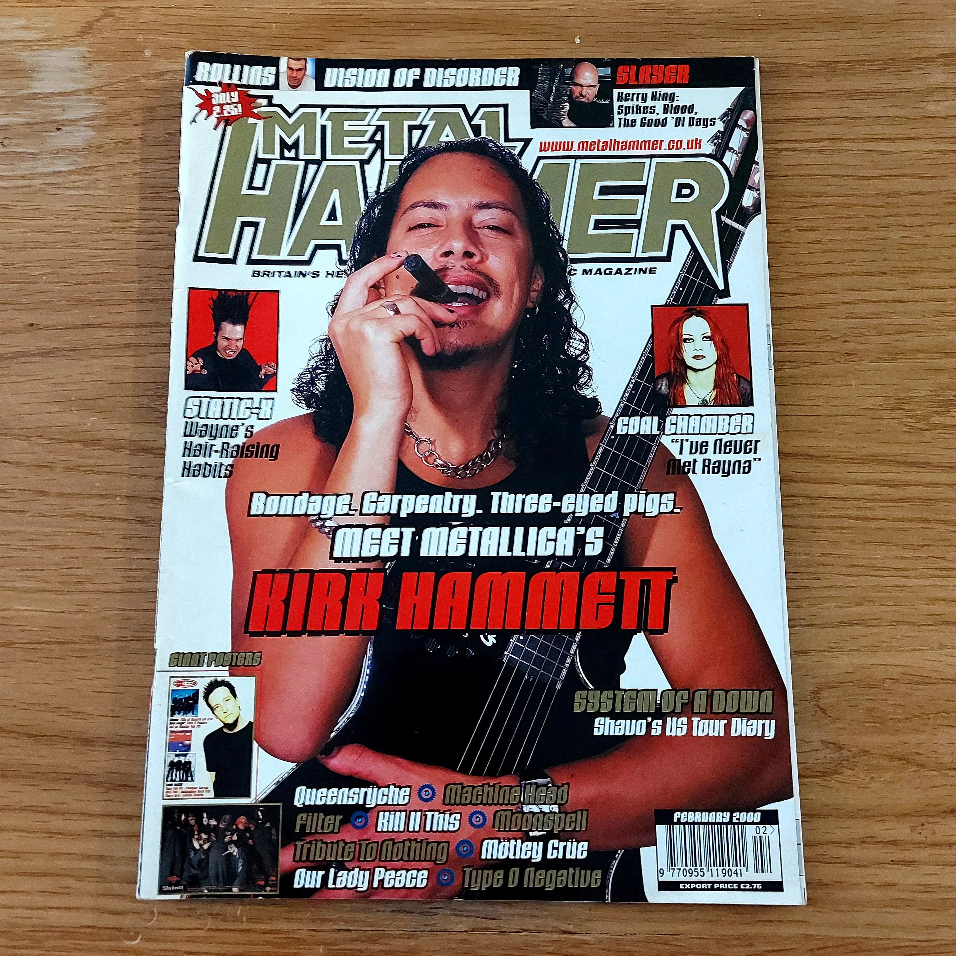 Sale: METAL HAMMER magazine (mostly late 80s/early 90s. Multiple issues, periodically restocked)