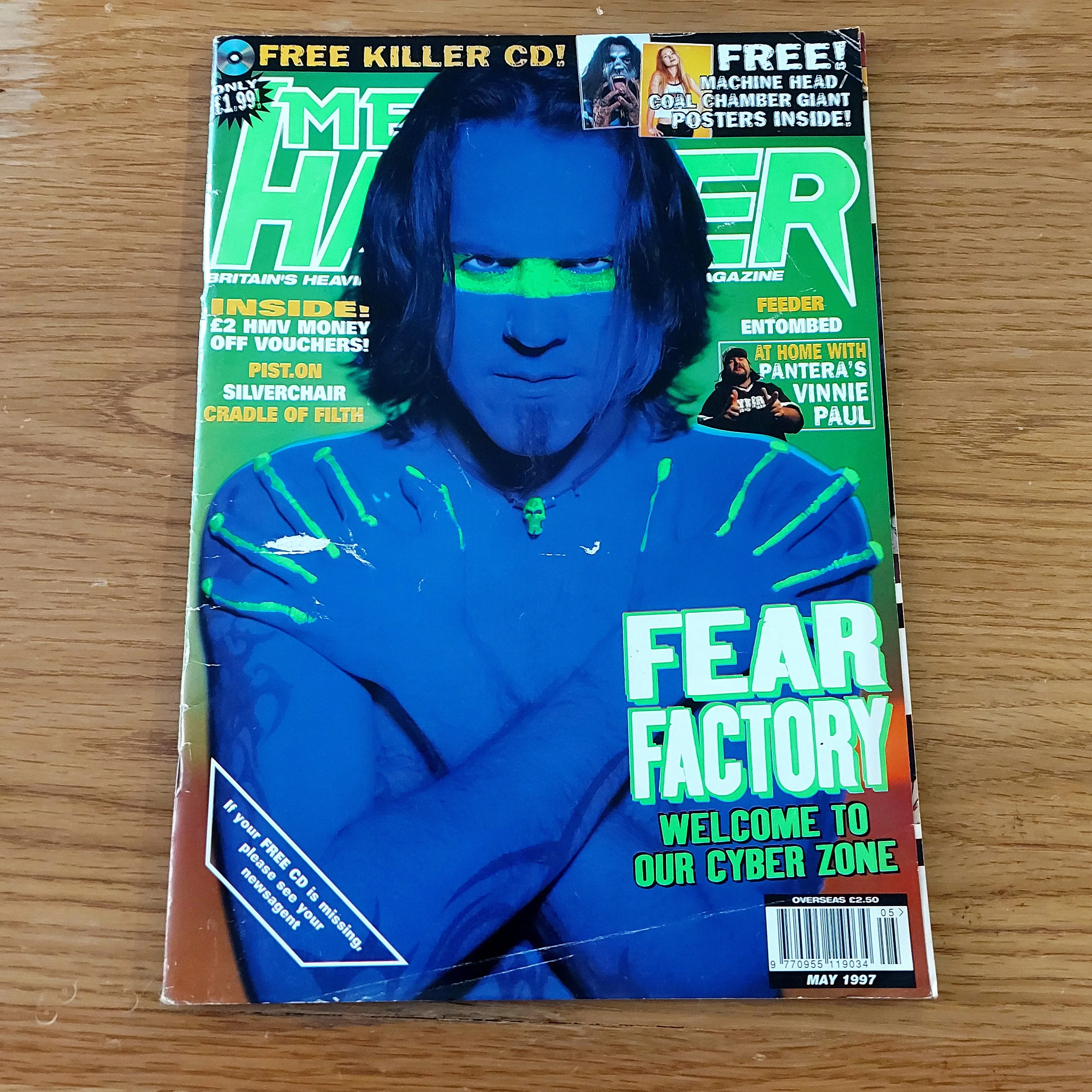 Sale: METAL HAMMER magazine (mostly late 80s/early 90s. Multiple issues, periodically restocked)