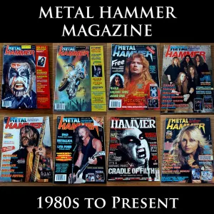 Sale: METAL HAMMER magazine (mostly late 80s/early 90s. Multiple issues, periodically restocked)