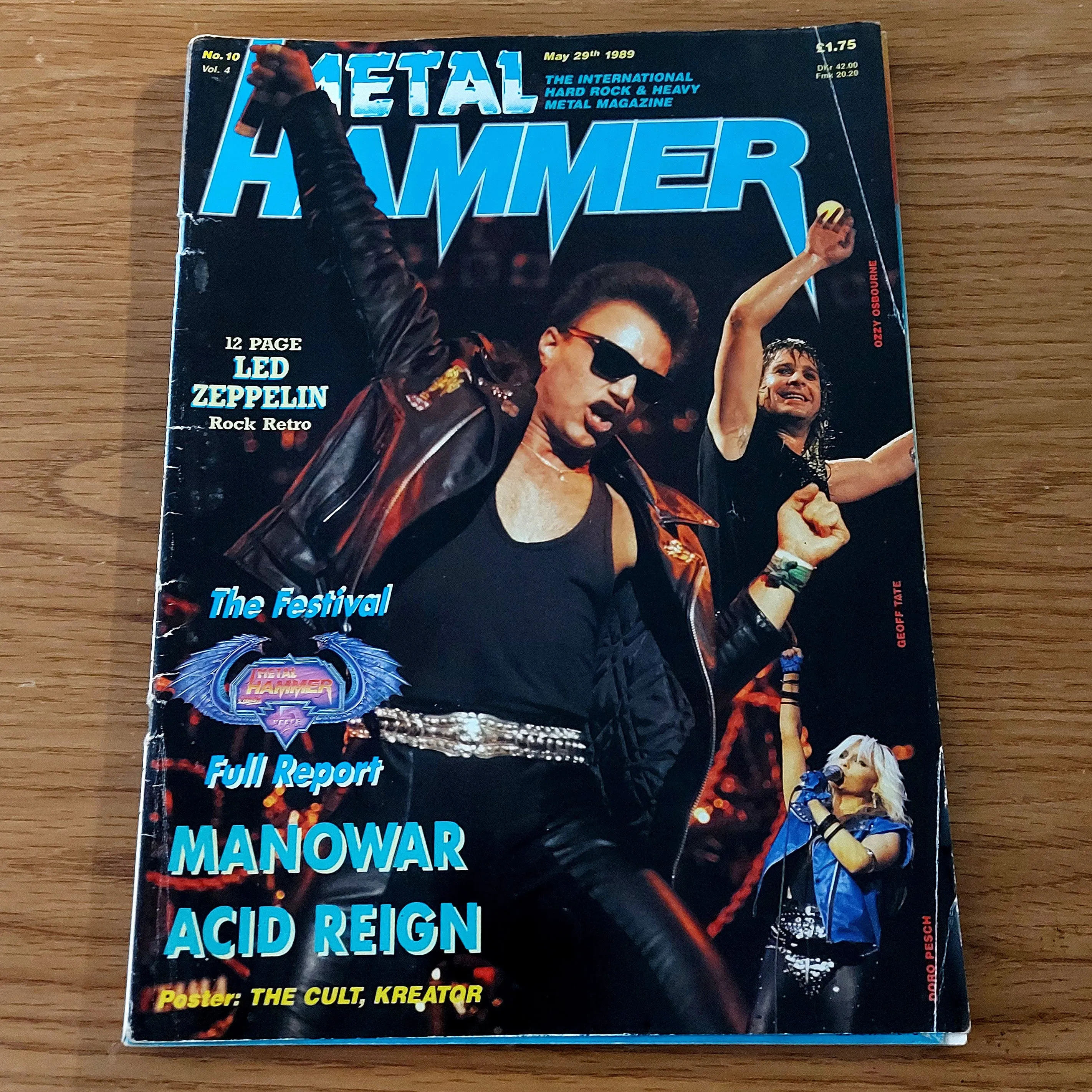 Sale: METAL HAMMER magazine (mostly late 80s/early 90s. Multiple issues, periodically restocked)