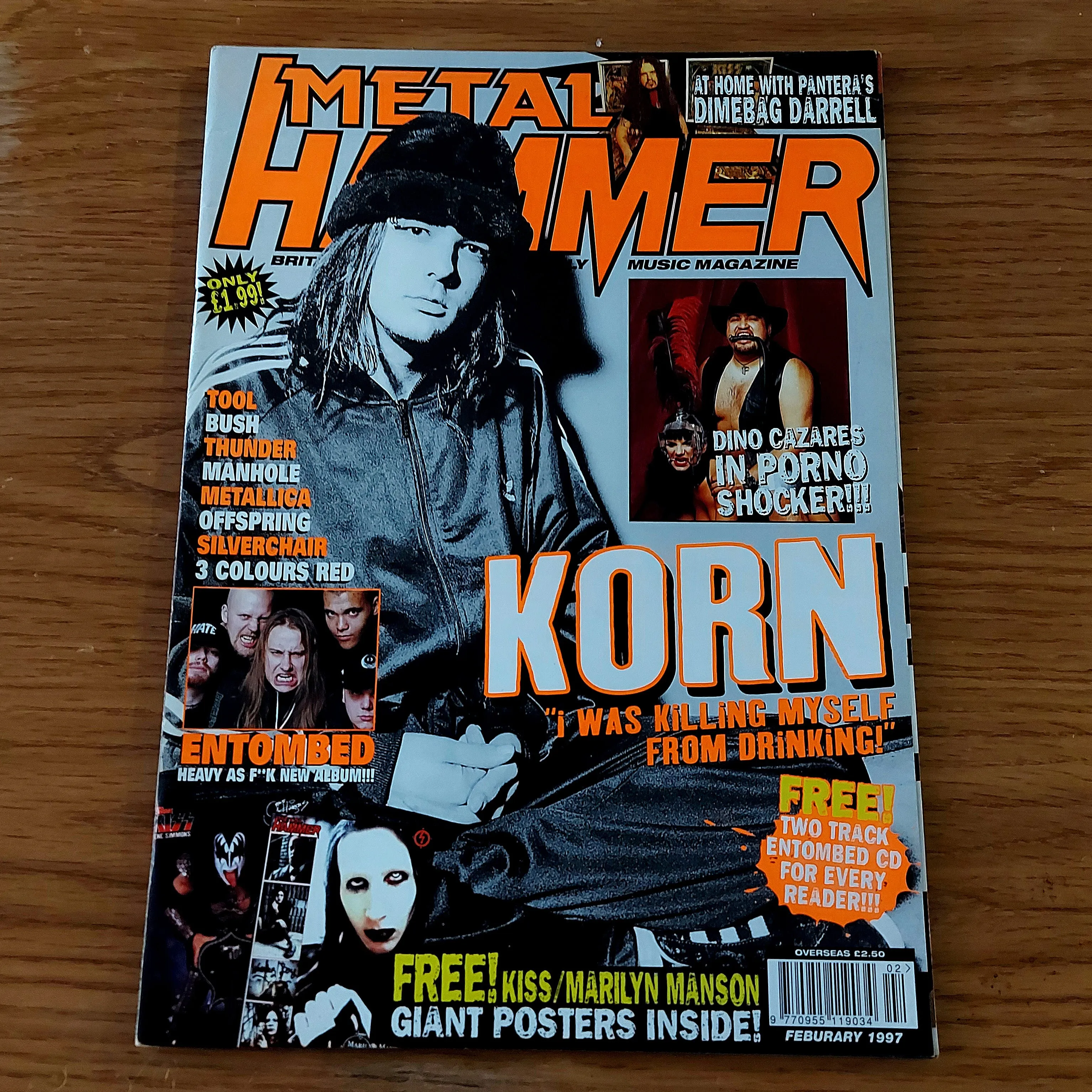 Sale: METAL HAMMER magazine (mostly late 80s/early 90s. Multiple issues, periodically restocked)