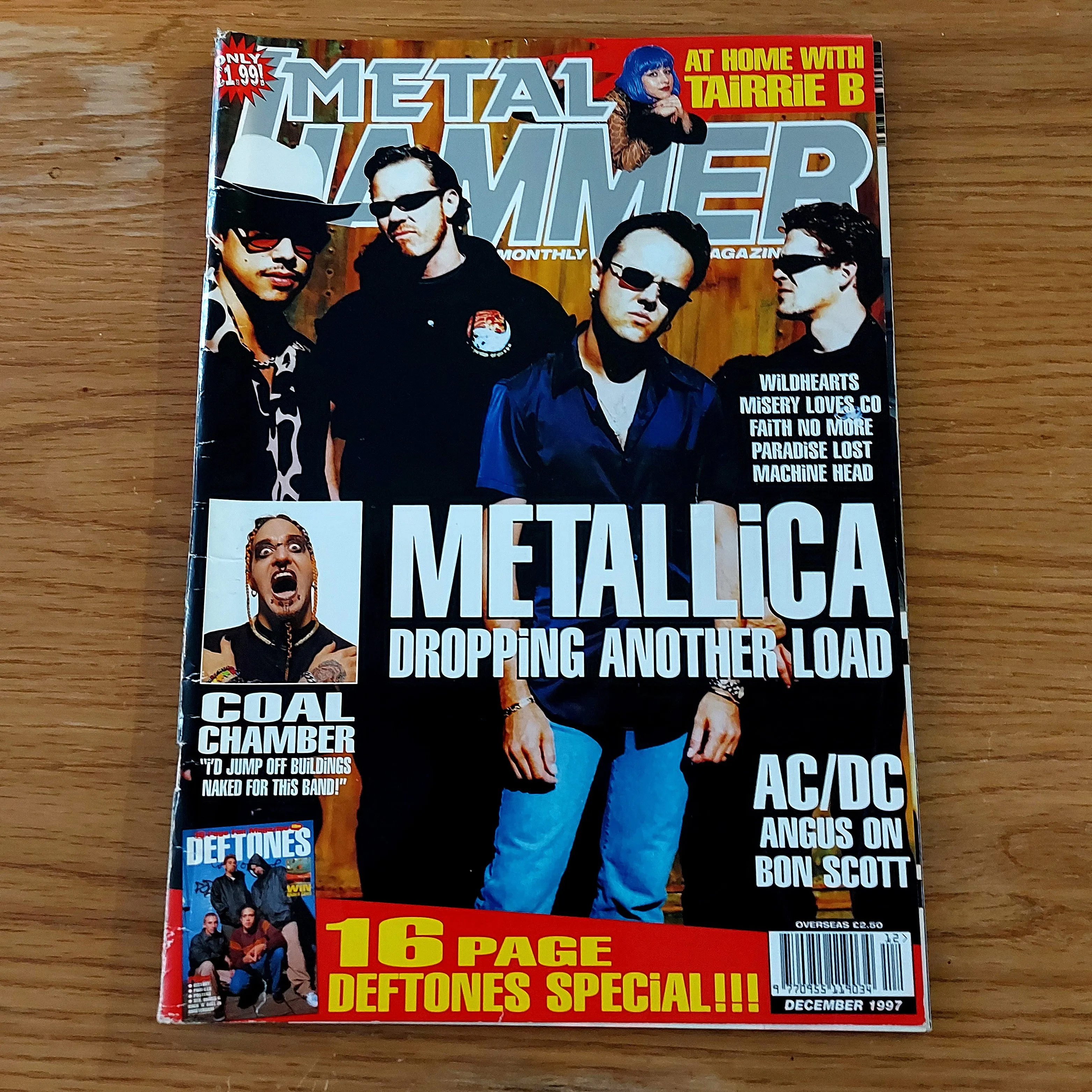 Sale: METAL HAMMER magazine (mostly late 80s/early 90s. Multiple issues, periodically restocked)