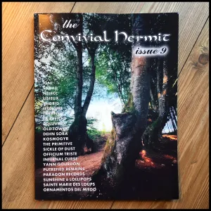 Sale: THE CONVIVIAL HERMIT issue 9 (large, high quality black / death / underground metal & culture publication)