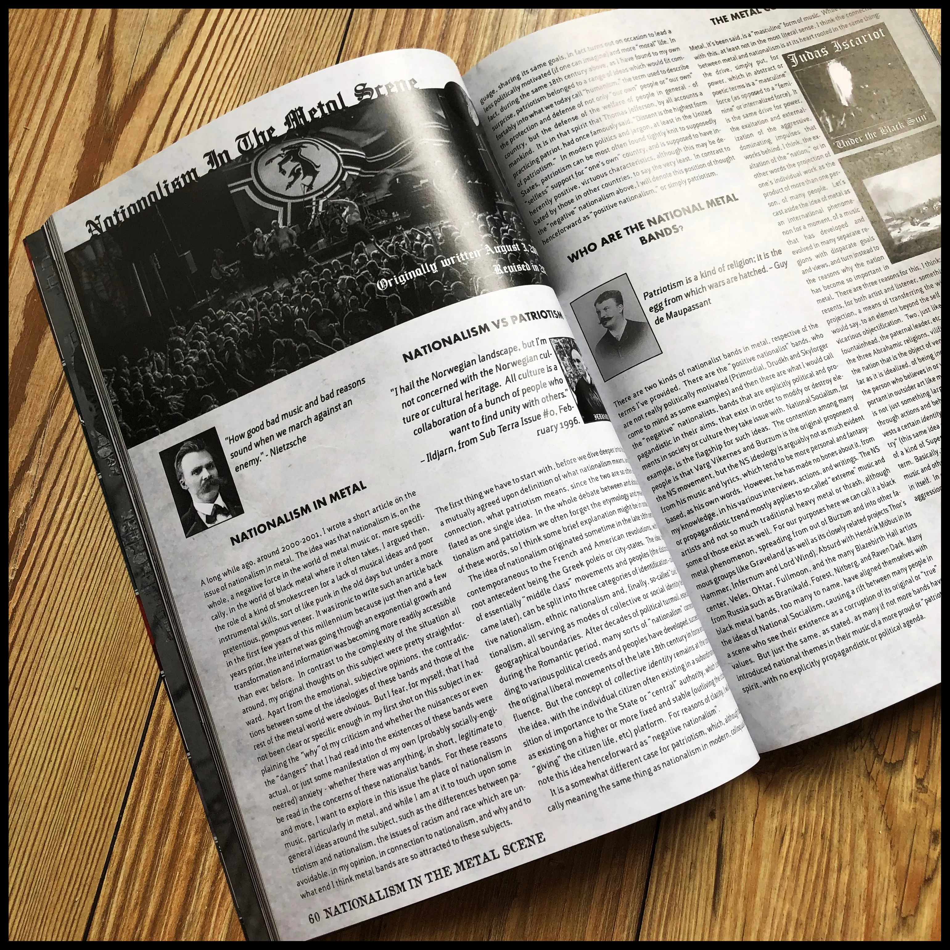 Sale: THE CONVIVIAL HERMIT issue 9 (large, high quality black / death / underground metal & culture publication)