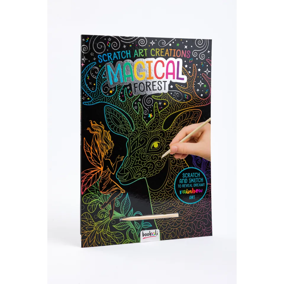 Scratch Art Creations: Magical Forest