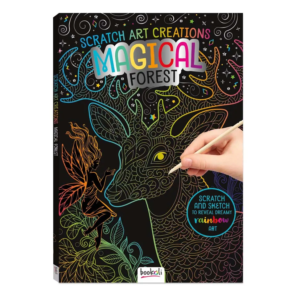 Scratch Art Creations: Magical Forest
