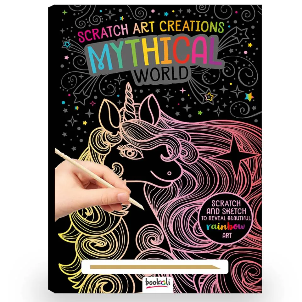 Scratch Art Creations: Mythical World