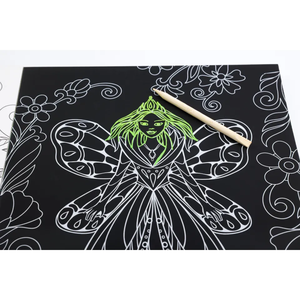 Scratch Art Creations: Mythical World