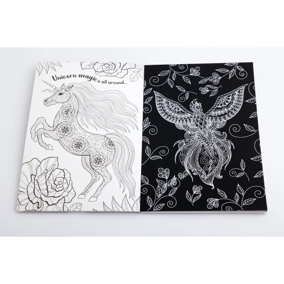 Scratch Art Creations: Mythical World