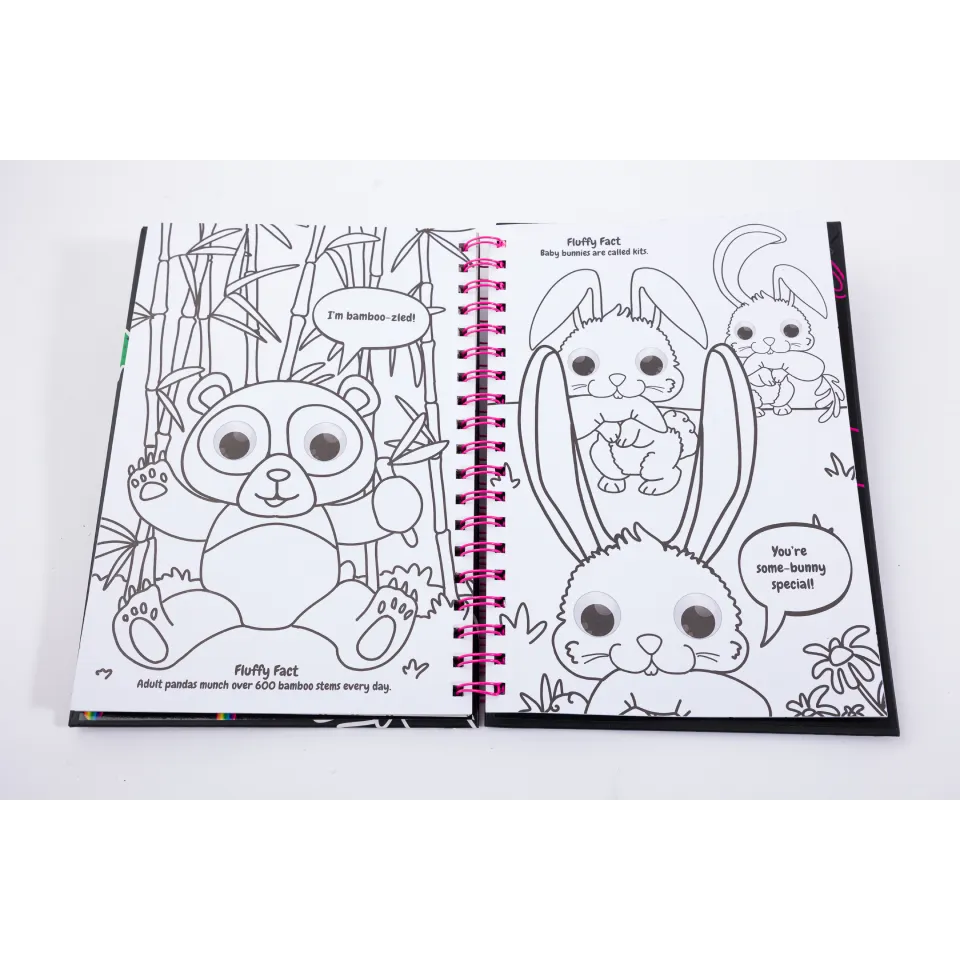 Scratch Art Friends: Baby Animals
