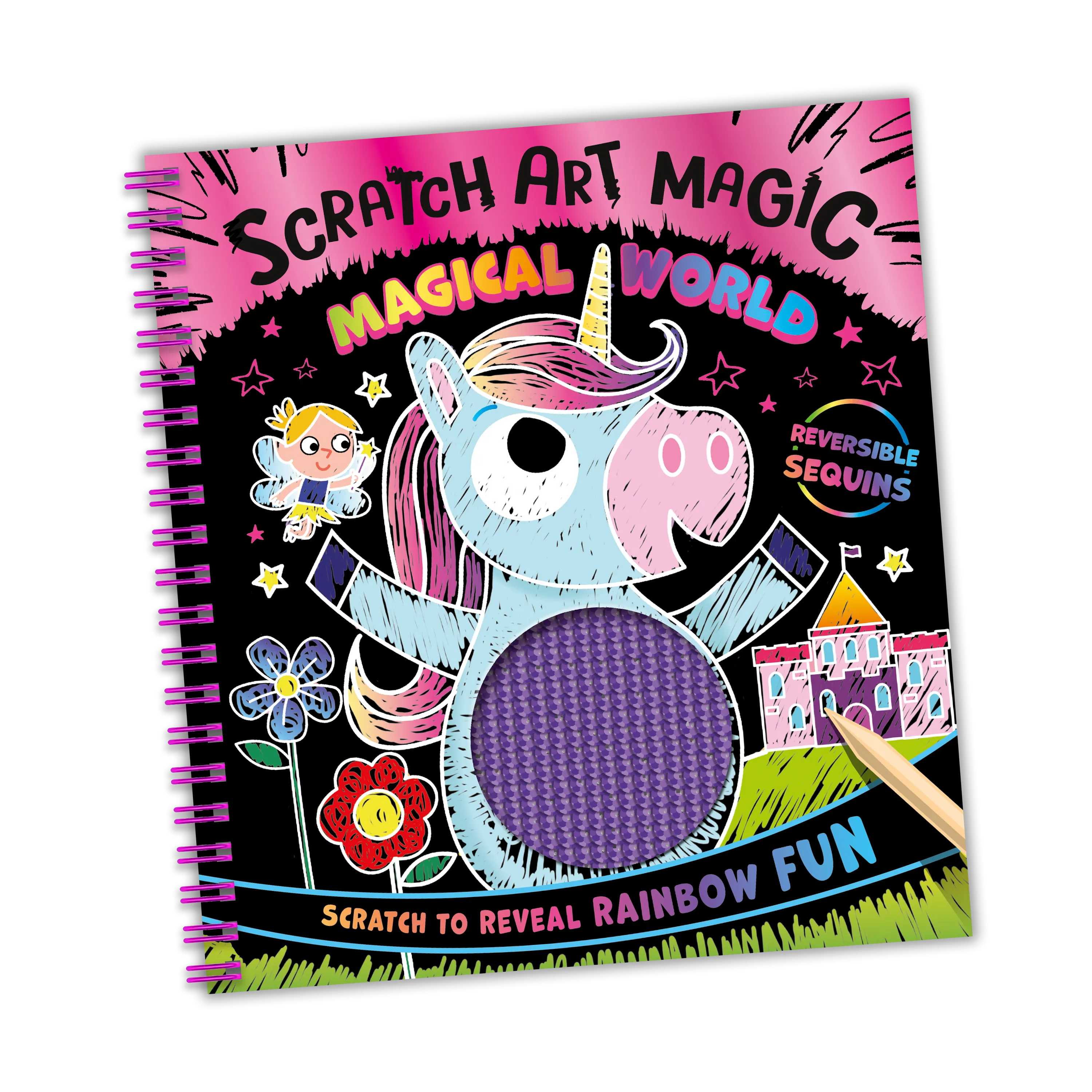 Scratch Art Magic: Magical World