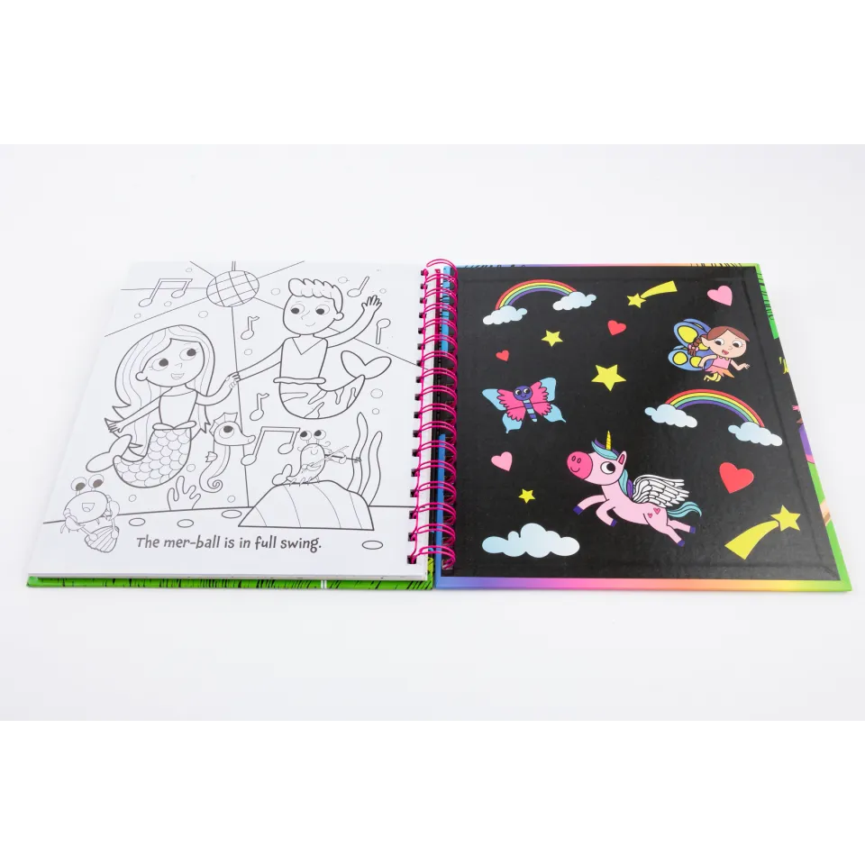 Scratch Art Magic: Magical World