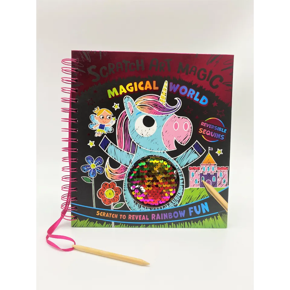 Scratch Art Magic: Magical World