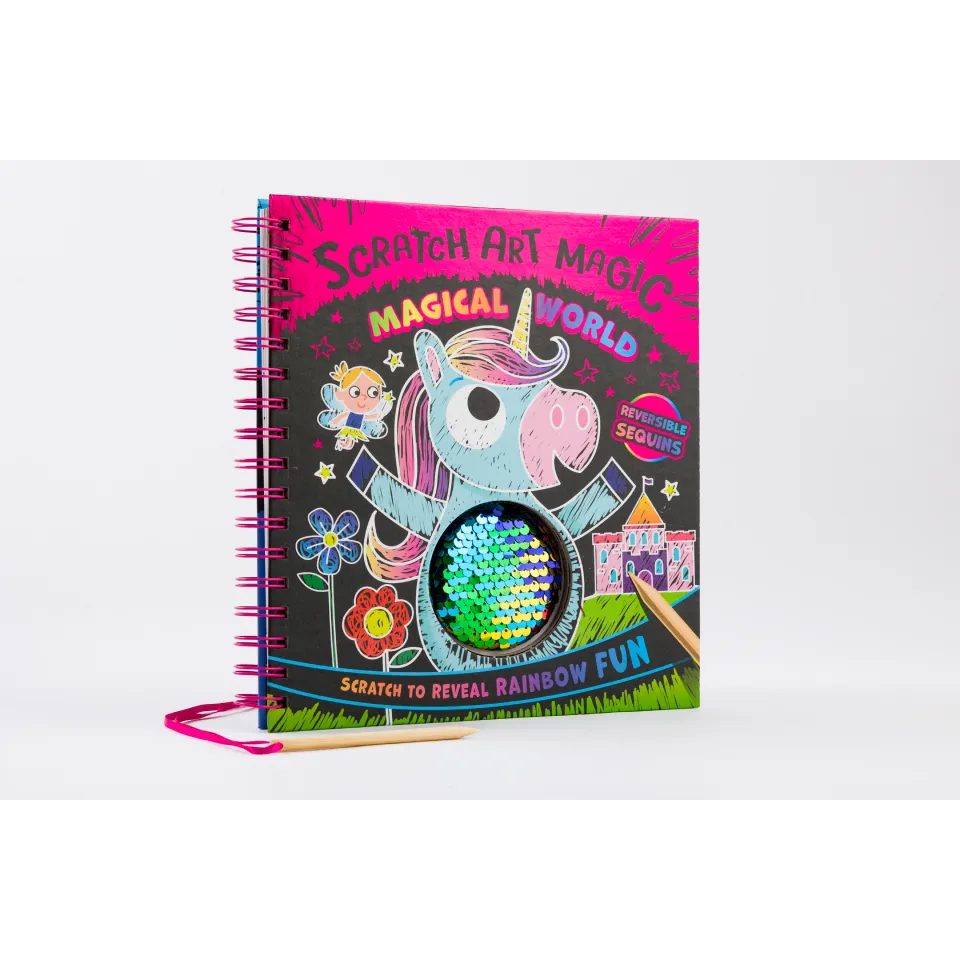 Scratch Art Magic: Magical World
