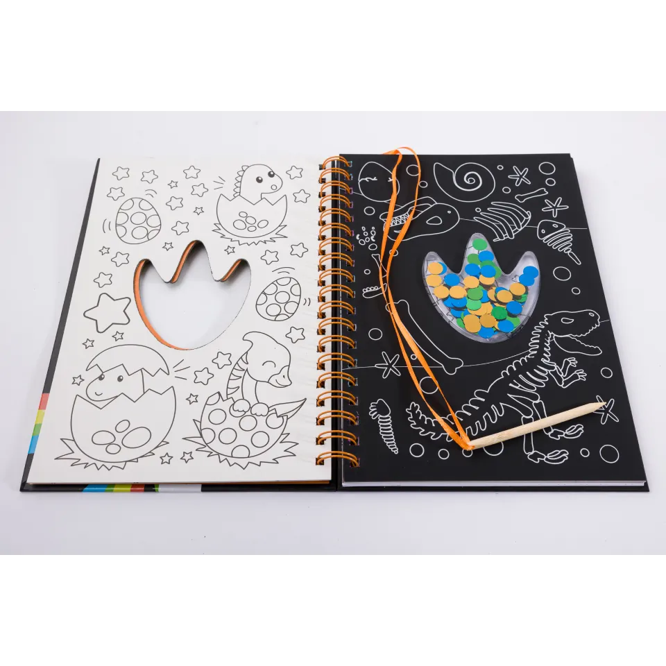 Scratch Art Sparkles: I Love Dinosaurs
