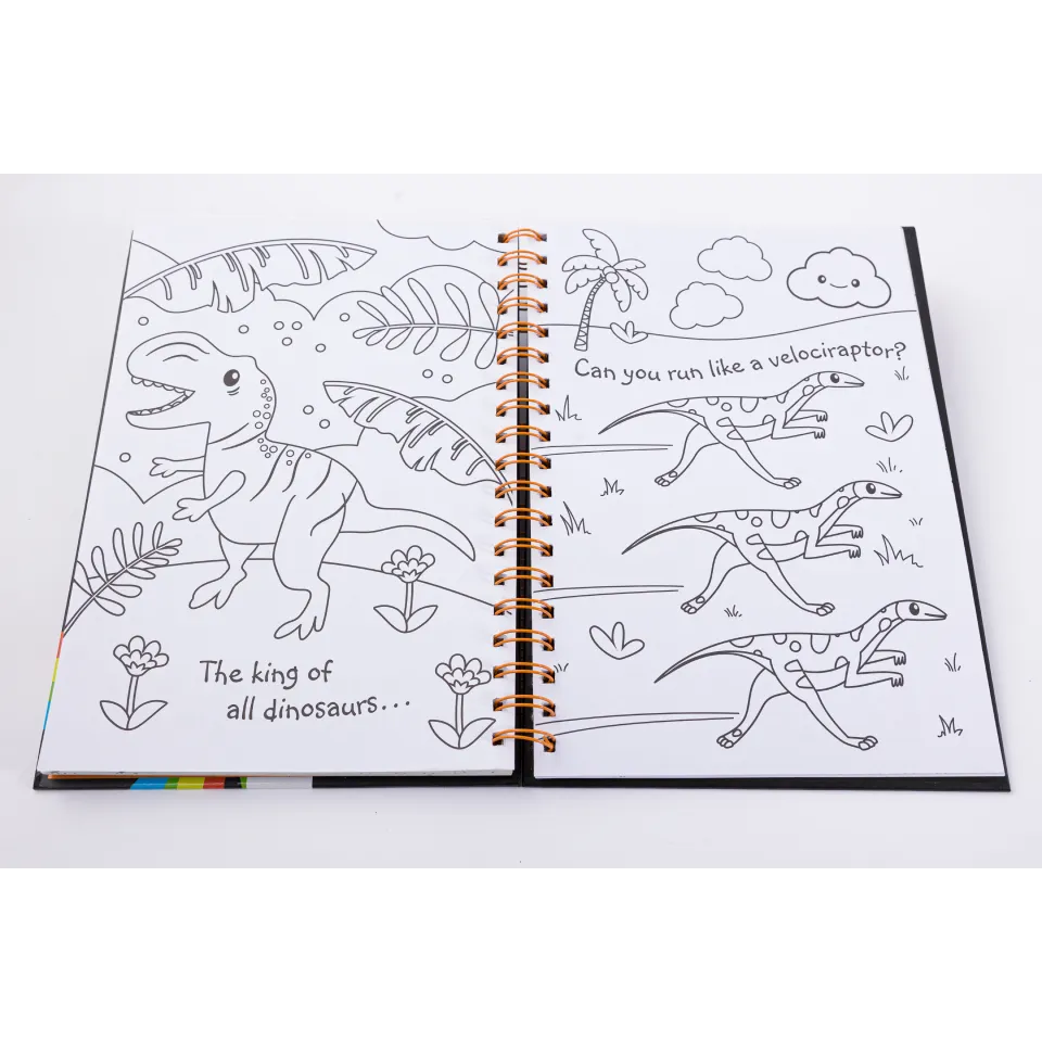 Scratch Art Sparkles: I Love Dinosaurs