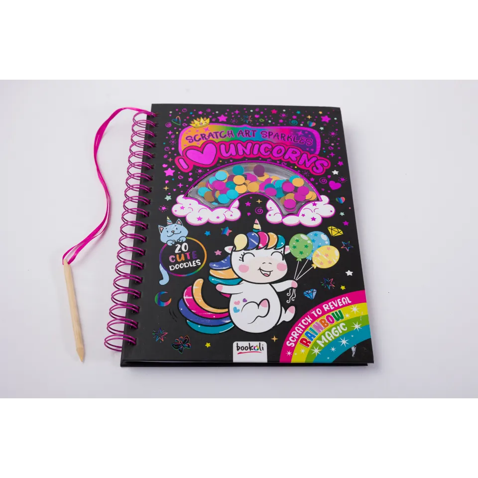 Scratch Art Sparkles: I Love Unicorns