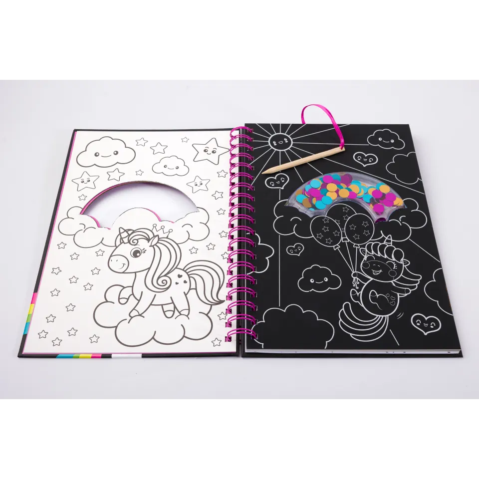 Scratch Art Sparkles: I Love Unicorns