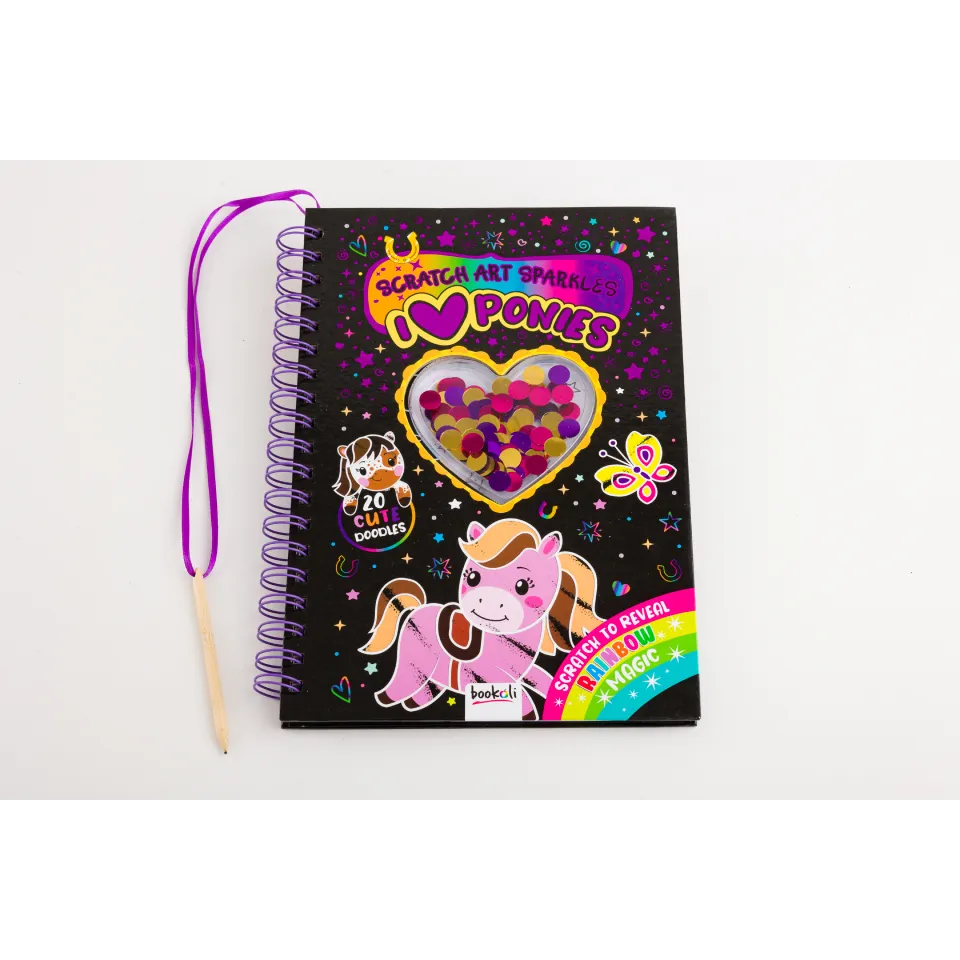 Scratch Art Sparkles: Ponies