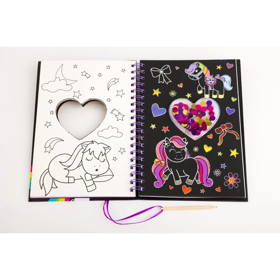 Scratch Art Sparkles: Ponies