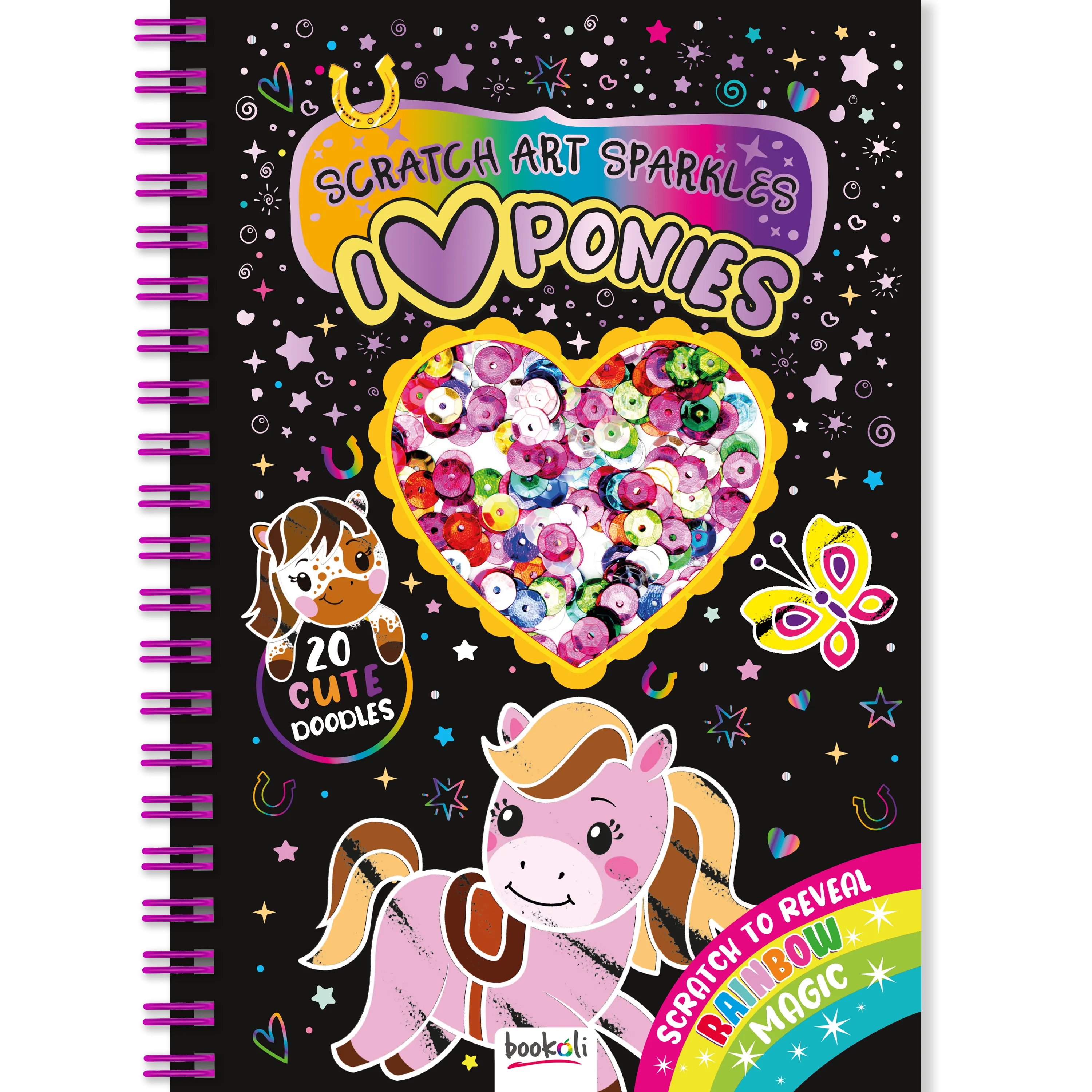 Scratch Art Sparkles: Ponies