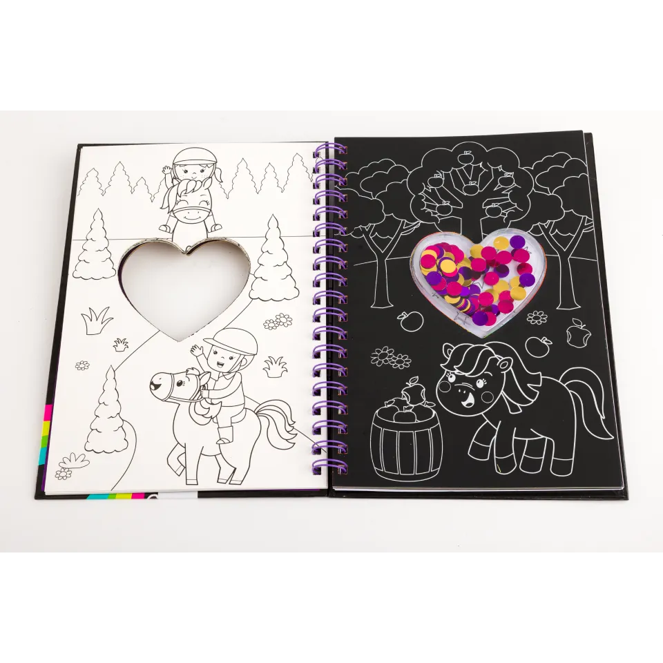 Scratch Art Sparkles: Ponies