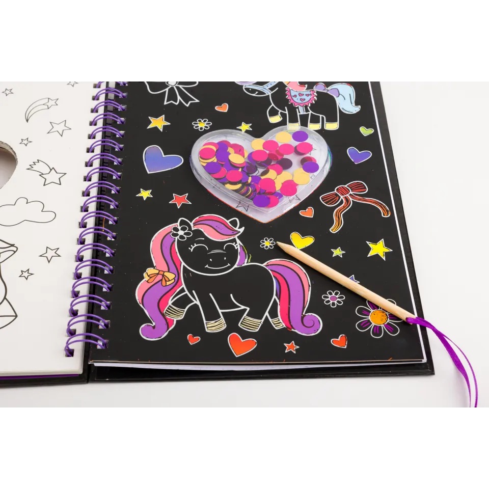 Scratch Art Sparkles: Ponies