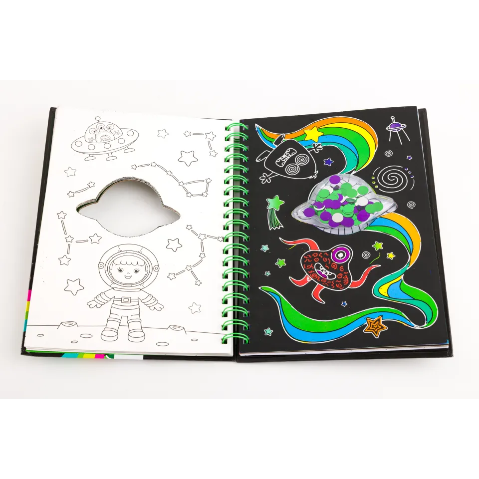 Scratch Art Sparkles: Space