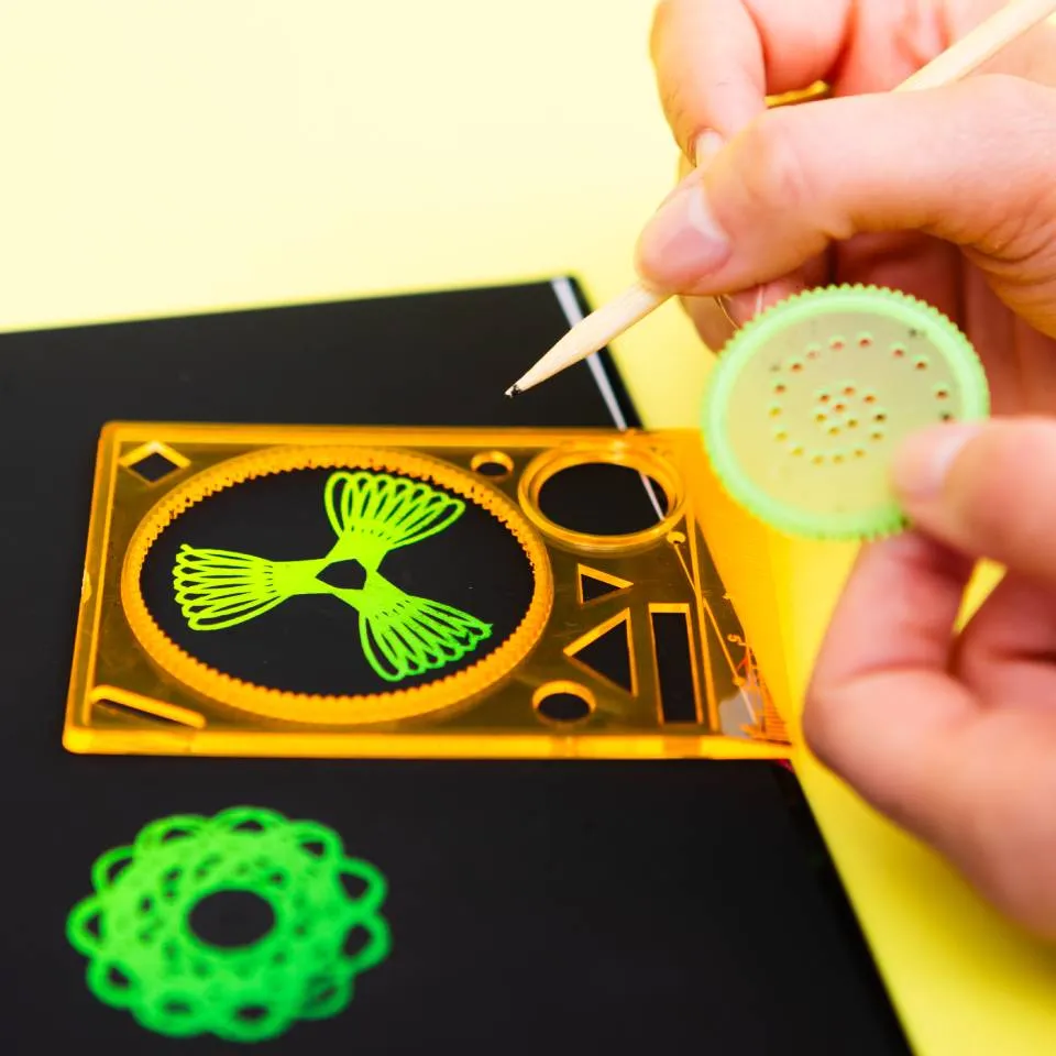 Scratch Art Spiro Book