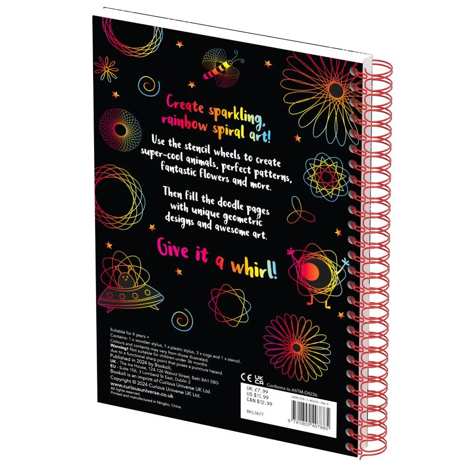 Scratch Art Spiro Book
