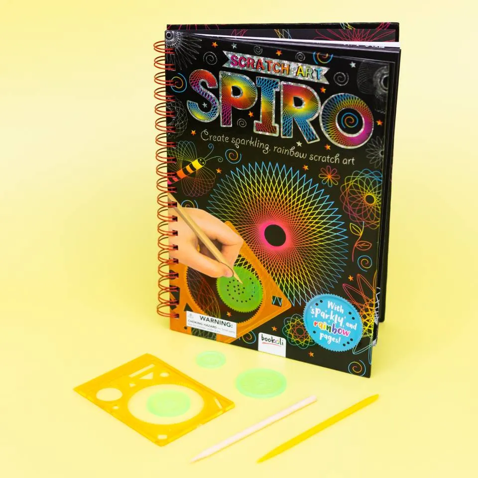 Scratch Art Spiro Book